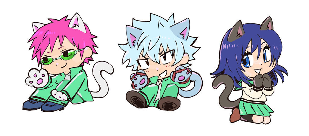 Saiki stickers