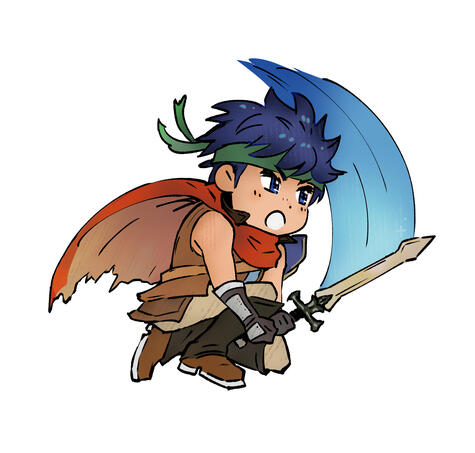 Sword man fanart